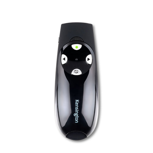 THE PRESENTER EXPERT WIRELESS WITH GREEN LASER OFFERS AN INTUITIVE, FOUR-BUTTON