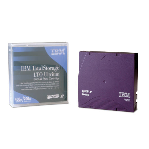 TAPE CARTRIDGE, ULTRIUM, IBM, 1PK, 200.0GB (JAPAN), GEN2, PLASTIC CASE