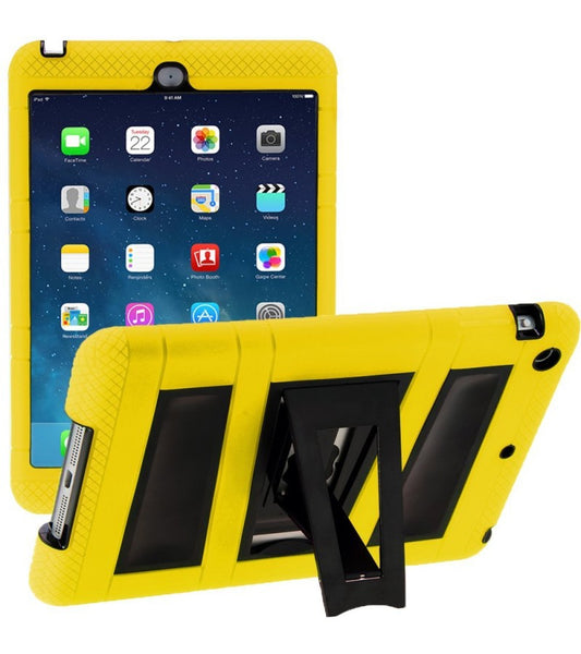 IPAD5-ABH-YL/BK - i-Blason I-BLASON APPLE IPAD AIR ARMORBOX 2 LAYER PROTECTION KICKSTAND CASE WITH SCREEN -