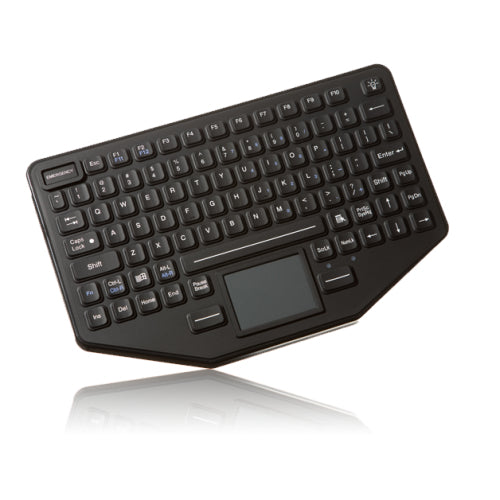 SL-86-911-TP-USB-P - Panasonic IKEY NEMA 4X (IP67) KEYBOARD WITH MOUNT HOLES, BACKLIT, EMERGENCY KEY, 12 FUNCTI