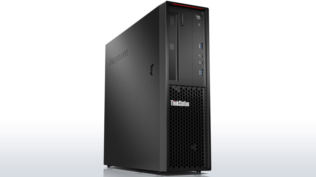 Lenovo ThinkStation P300 E3-1226V3 SFF IntelÂ® XeonÂ® E3 V3 Family 4 GB DDR3-SDRAM 1000 GB HDD Windows 7 Professional Workstation Black