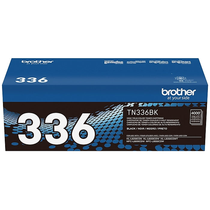 TN-336 - Brother High-Yield Black Toner Cartridge