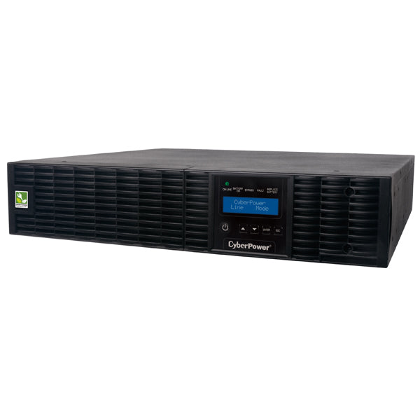 CyberPower OL1000RTXL2U uninterruptible power supply (UPS) Double-conversion (Online) 1 kVA 900 W 8 AC outlet(s)