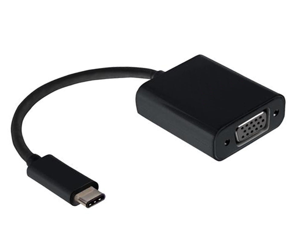 Axiom USB-C MALE TO VGA FEMALE ADAPTER - USBCMVGAF-AX