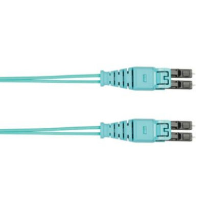 Panduit FZ2ERQ1Q1NNM030 fiber optic cable 1181.1" (30 m) LC OFNR OM4 Aqua color