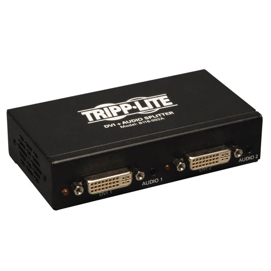 2-PORT DVI SINGLE LINK VIDEO & AUDIO SPLITTER / BOOSTER TAA GSA