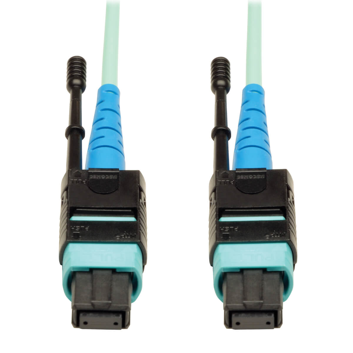 Tripp Lite N846-05M-24-P fiber optic cable 192.1" (4.88 m) MTP OM3 Black, Turquoise