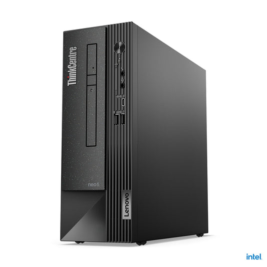 Lenovo ThinkCentre neo 50s i5-12400 SFF IntelÂ® Coreâ„¢ i5 8 GB DDR4-SDRAM 128 GB SSD Windows 11 Pro PC Black