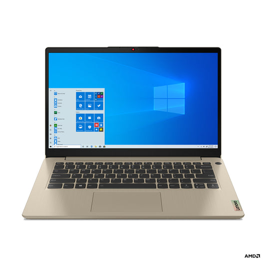 Lenovo IdeaPad 3 5700U Notebook 14" Full HD AMD Ryzenâ„¢ 7 8 GB DDR4-SDRAM 512 GB SSD Wi-Fi 6 (802.11ax) Windows 11 Home Sand