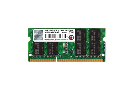 Transcend TS1GSK72W6H-I memory module 8 GB DDR3L 800 MHz ECC