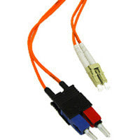 C2G 1m USA LC/SC Duplex 62.5/125 Multimode Fiber Patch Cable fiber optic cable 39.4" (1 m) Orange