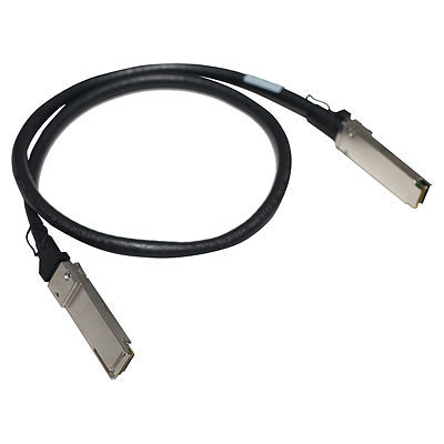 Hewlett Packard Enterprise X240 40G QSFP+/QSFP+ 1m networking cable Black 39.4" (1 m)