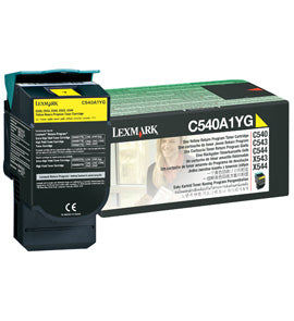 C540A1YG Toner yellow, 1000 pages