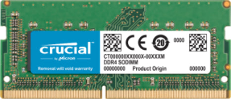 Micron CT8G4S24AM memory module 8 GB 1 x 8 GB DDR4 2400 MHz