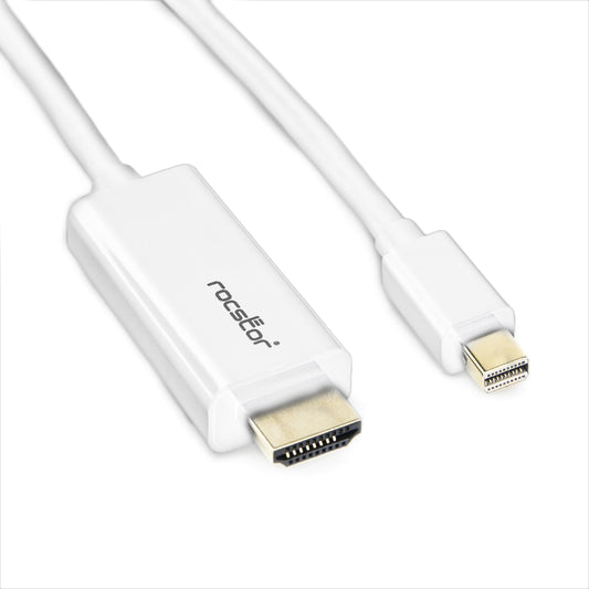 Y10C196-W2 - Rocstor 6 FT MINI DISPLAYPORT TO HDMI