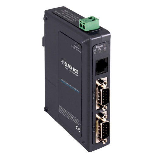 INDUSTRIAL SERIAL DEVICE SERVER - 2-PORT, GSA, TAA