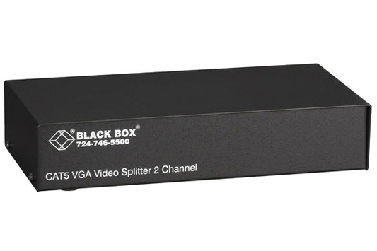 CAT 5 VGA VIDEO SPLITTER 2 CHANNEL, TAA