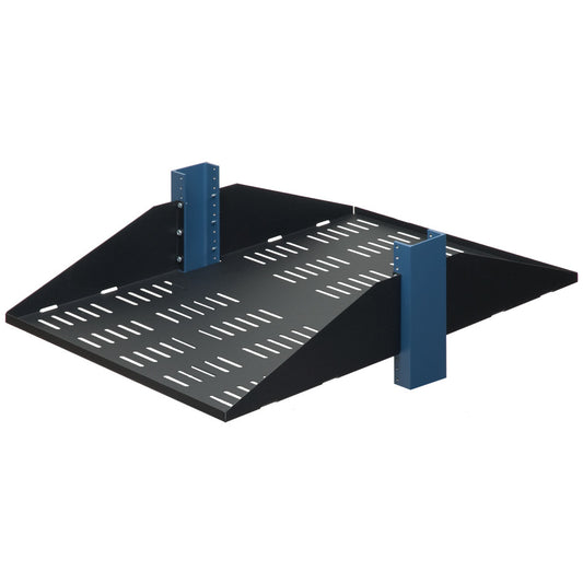 3USHL-022FULL-29DV - RackSolutions 2POST FIXED SHELF 29IN VENTED FLANGE DO