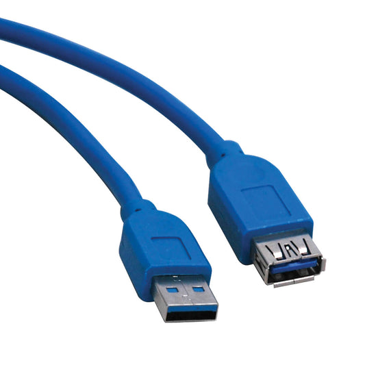 U324-016 - Tripp Lite USB 3.0 SUPERSPEED EXTENSION CABLE - USB-A TO USB-A, M/F, BLUE, 16 FT.