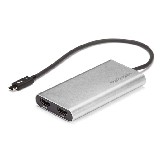 THUNDERBOLT 3 TO 2X HDMI 2.0 4K 60HZ VIDEO ADAPTER /7.1CH AUDIO /HDCP 2.2/1.4 /D