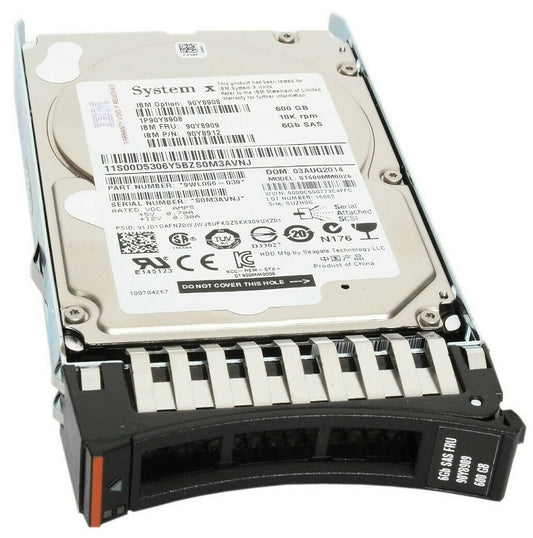 90Y8908 - Lenovo 600GB 10K 6GBPS SAS2.5INSFF G2HS SED