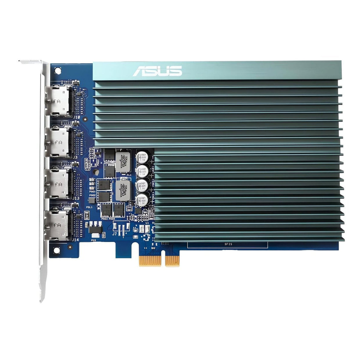 90YV0H20-M0NA00 - Asus GeForce GT 730 2GB GDDR5 Quad-HDMI Graphics Card