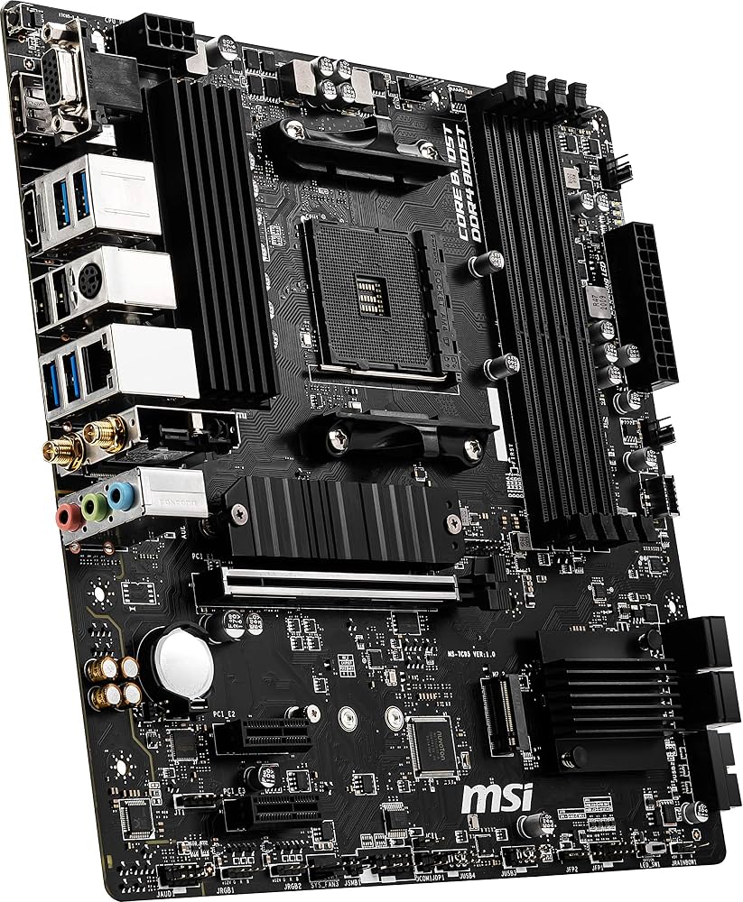 7C95-001R - MSI B550 AM4 DDR4 Micro-ATX WiFi Motherboard