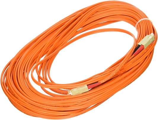 C2G Fiber Optic Duplex Patch Cable, 2 x SC, 2 x SC, 20 m fiber optic cable 787.4" (20 m) Orange