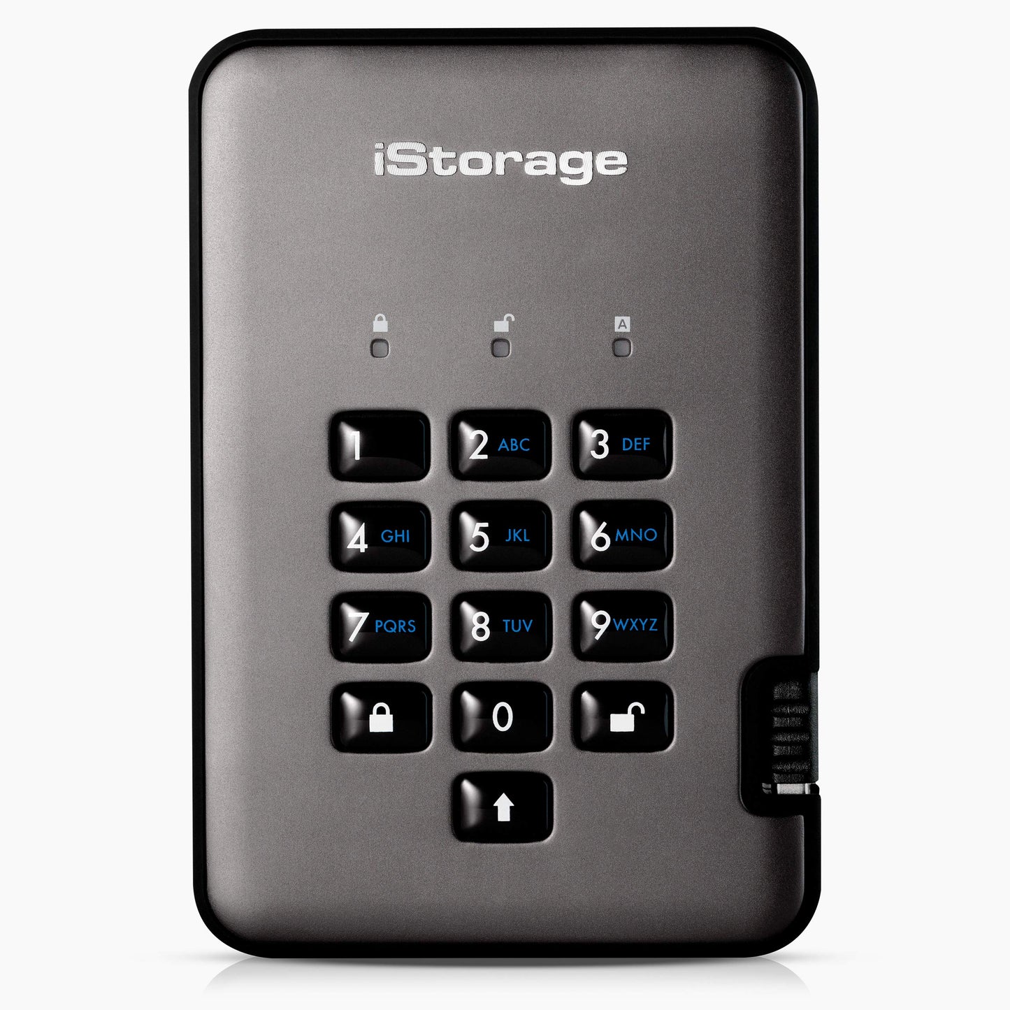 IS-DAP2-256-4000-C-X - iStorage DISKASHUR PRO2 256-BIT 4TB FIPS CERTIFIED