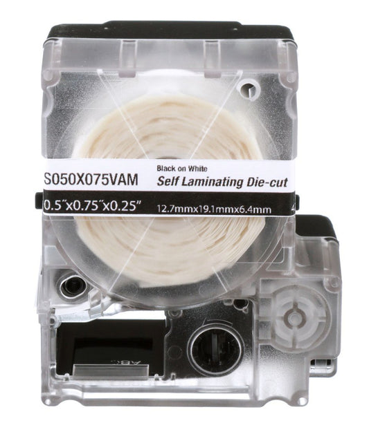 Panduit S100X125VAM barcode label Black