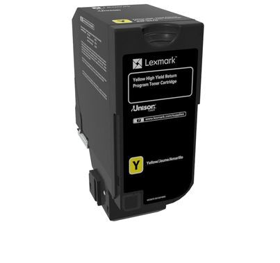 Lexmark 84C1HY0 toner cartridge Original Yellow 1 pcs