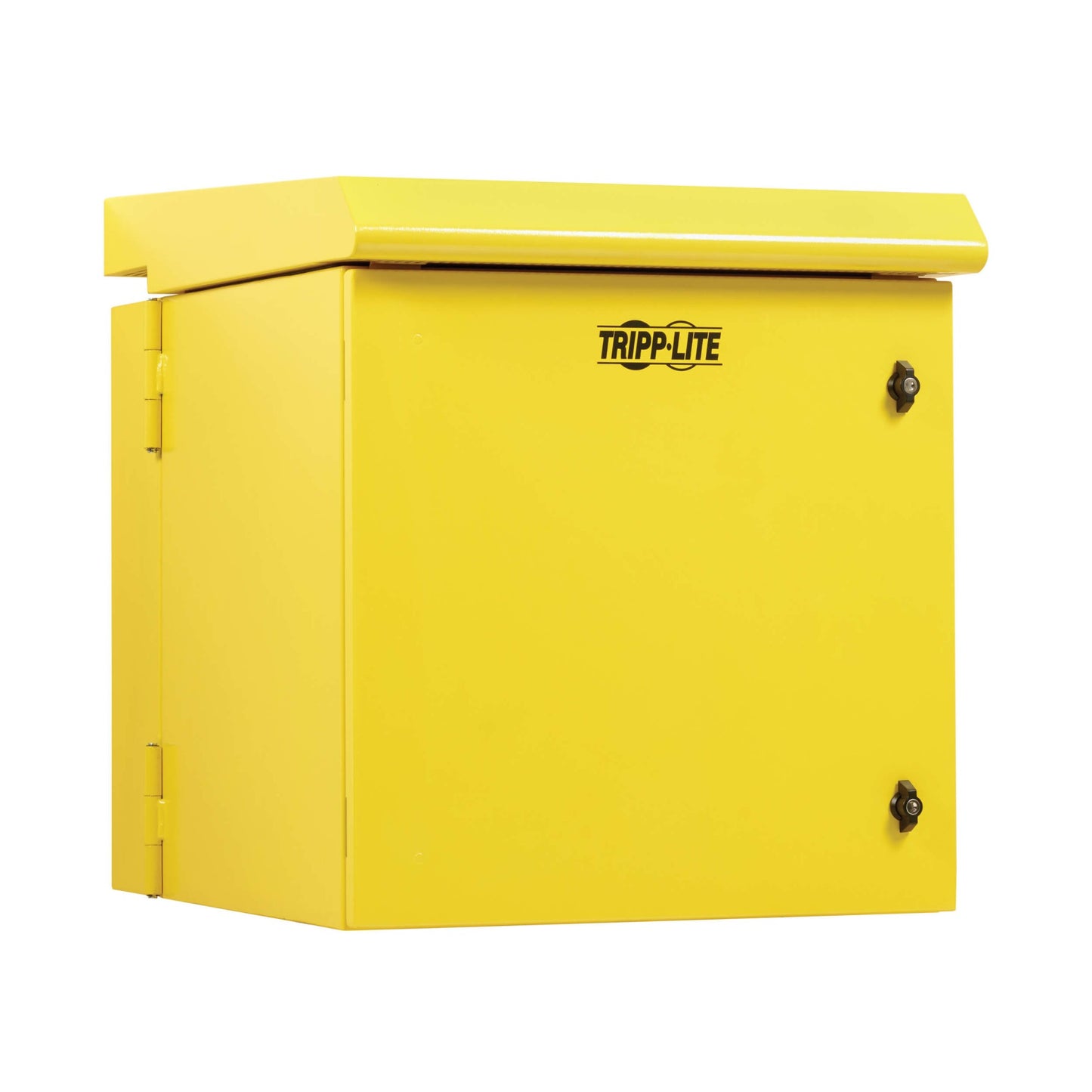 INDUSTRIAL WALLMOUNT RACK ENCLOSURE 12U 23IN DEEP NEMA 3R YELLOW