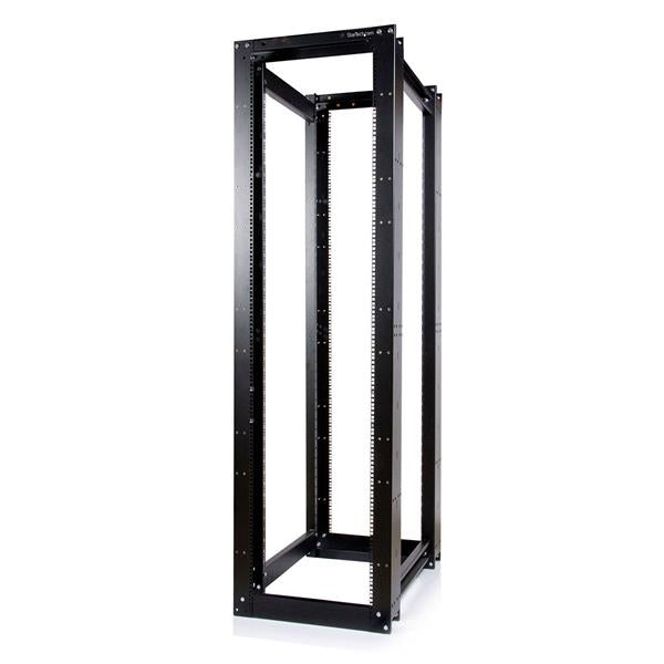 StarTech.com 4POSTRACKHD rack cabinet 45U Freestanding rack Black