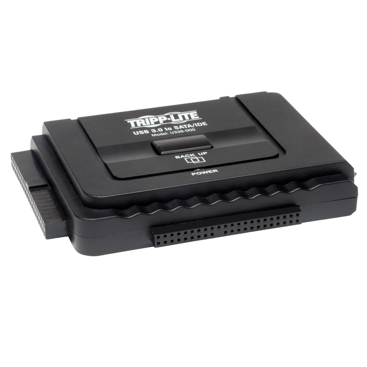 Tripp Lite U338-000 cable gender changer USB 3.0 MICRO-B 22 PIN SATA + POWER Black