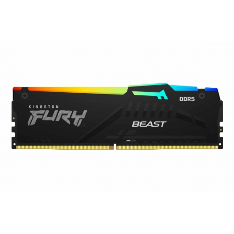 KF564C32BWEAK2-32 - Kingston FURY Beast RGB 32GB 2x16GB DDR5-5600 CL36 White Desktop Memory Kit