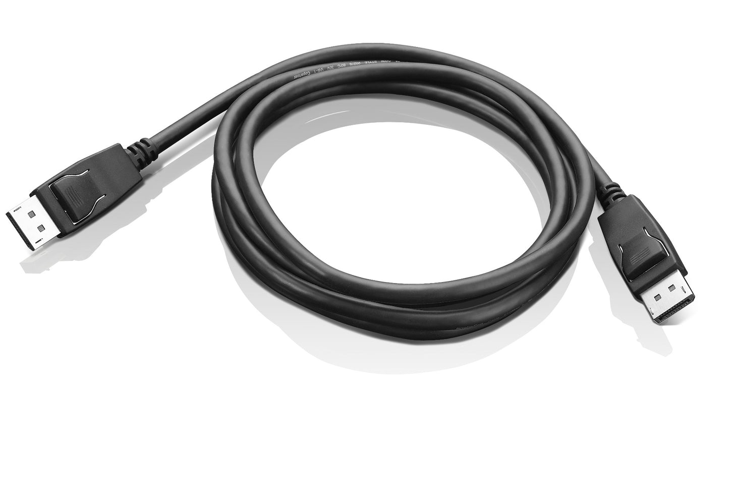 Lenovo 4X91D97239 DisplayPort cable Black