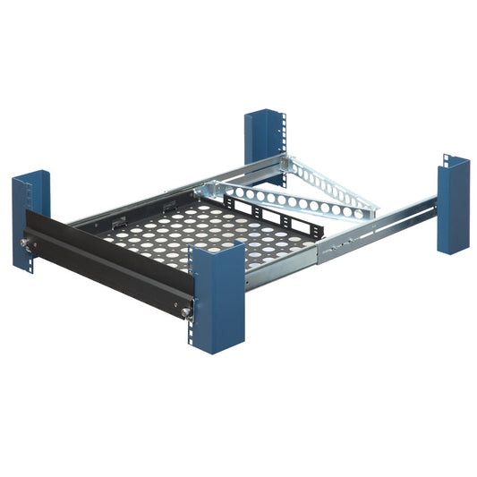 1USHL-139 - RackSolutions 4POST SLIDING SHELF LAPTOP SHELF 75 POUND CAPACITY WORKS WITH LAPTOPS 16.3IN
