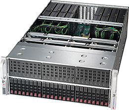 SYS-4028GR-TR - Supermicro SUPER SERVER-INTEL, X10DRG-O+; 418GTS-R3200, BLACK