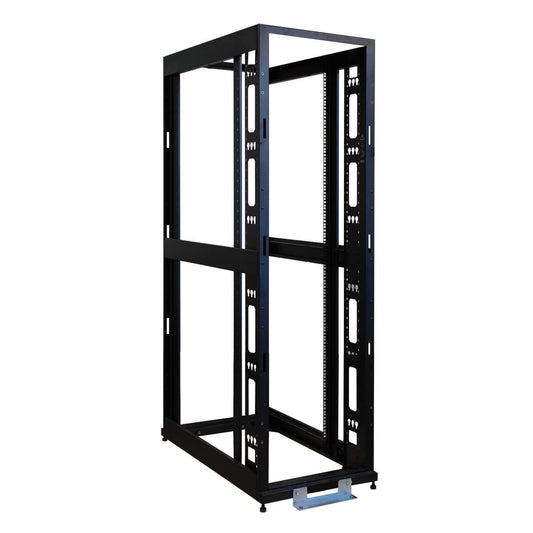 42U 4-POST OPEN FRAME RACK CABINET 36 INCH DEPTH NO SIDES, DOORS, ROOF