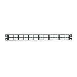 CPP48HDVNSWBL - Panduit 48PORT BLK MOD HIGH DENSITY