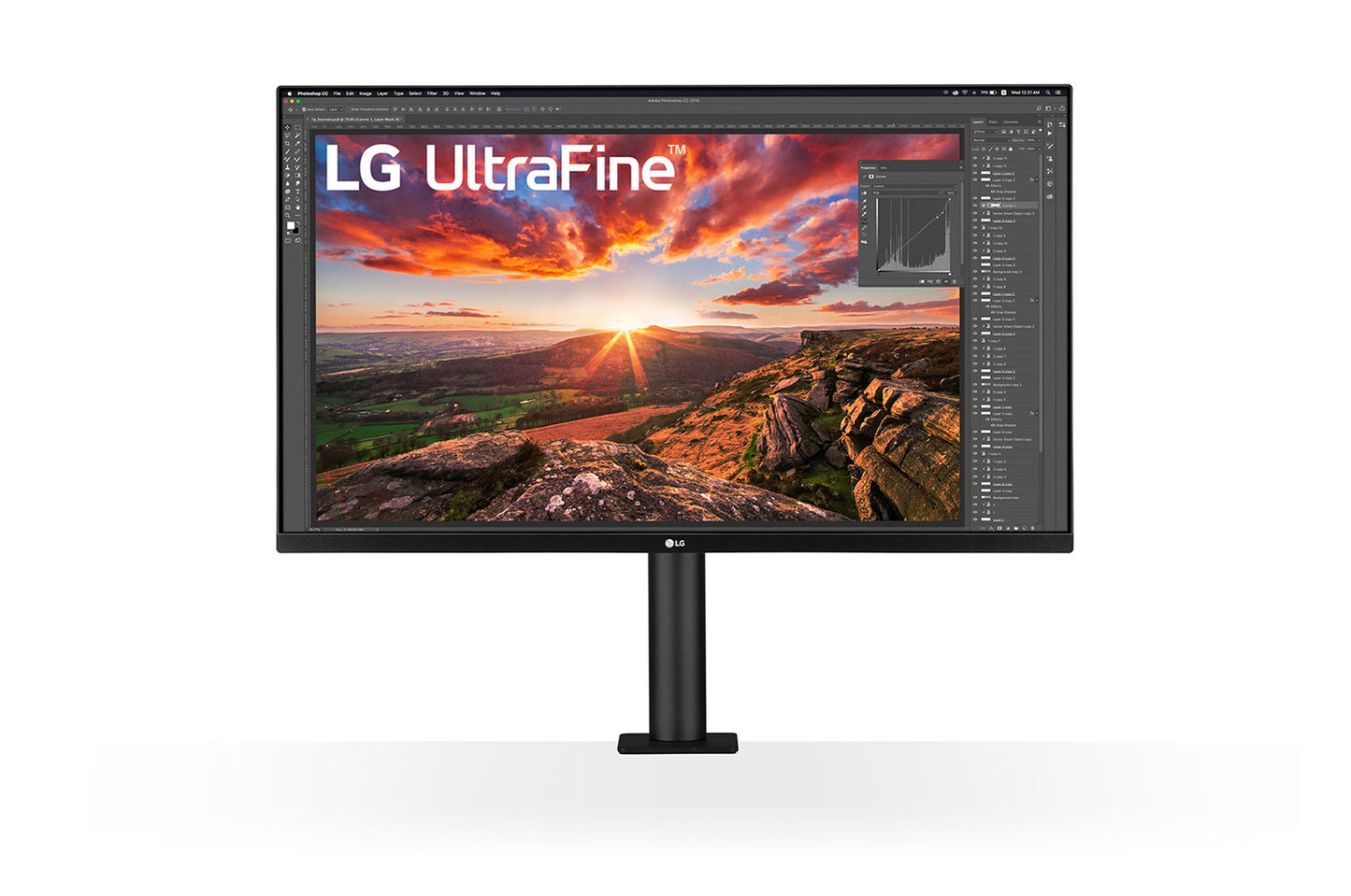 LG 32BN88U-B computer monitor 31.5" 3840 x 2160 pixels 4K Ultra HD Black