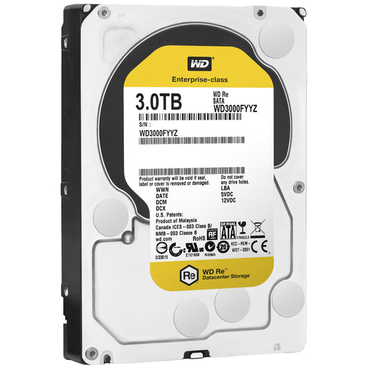 Western Digital RE 3.5" 3000 GB Serial ATA III