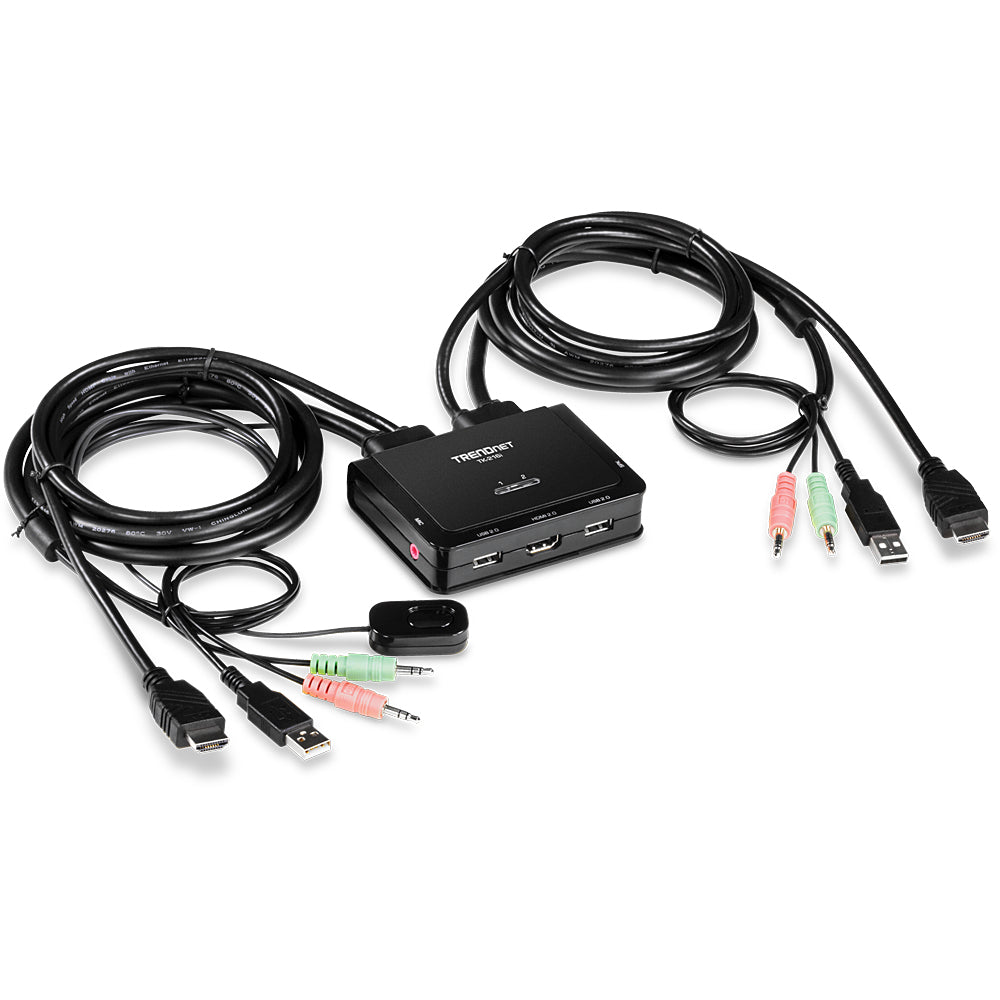 Trendnet TK-216I KVM switch Black