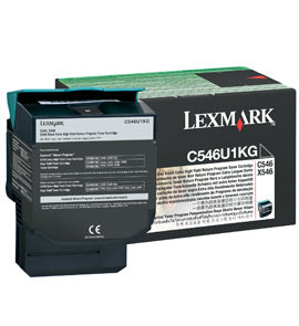 C546, X546 BLACK EXTRA HIGH YIELD RETURN PROGRAM TONER CARTRIDGE