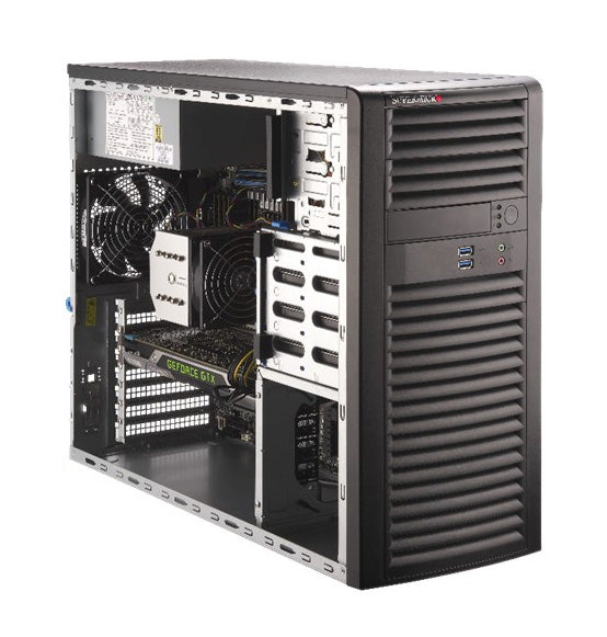 Supermicro SuperWorkstation 5039A-i Midi-Tower Black IntelÂ® C422 LGA 2066 (Socket R4)