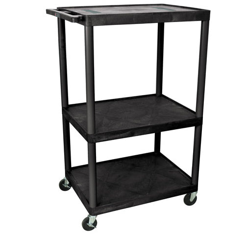 Da-Lite PL9-54R Black Multimedia cart