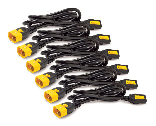 APC AP8704S-NA power cable Black, Yellow 48" (1.22 m) C13 coupler C14 coupler