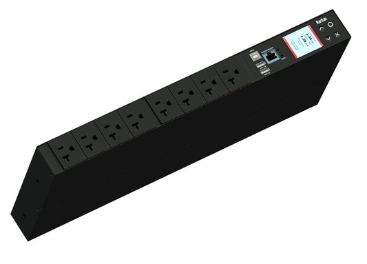 RACK POWER DISTRIBUTION UNITS (PDUS), 1PH,120V,16A,8X5-20R,L5-15P,1.9KVA,1U