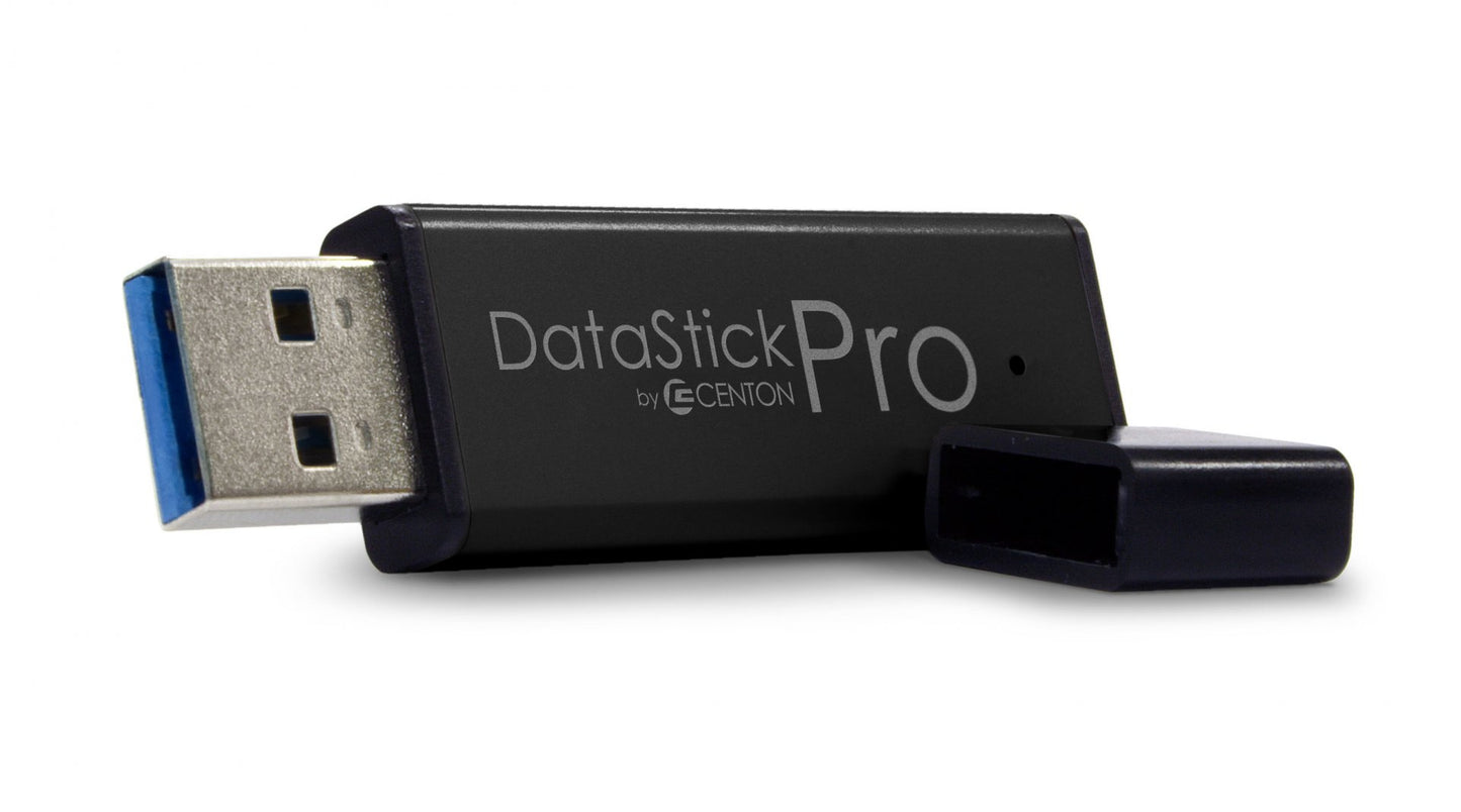 S1-U3P6-256G - Centon CENTON MP ESSENTIAL USB 3.0 DATASTICK PRO (BLACK) 256GB