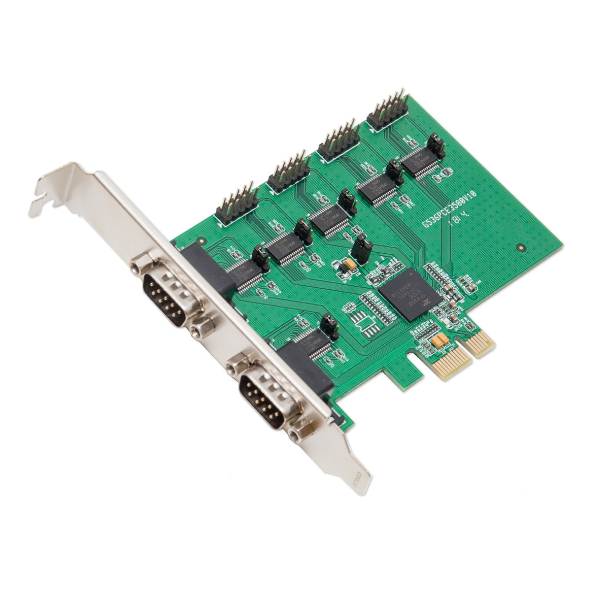 SI-PEX15040 - SYBA PCIE 6X PORT SERIAL RS232 CARD, EXAR XR1